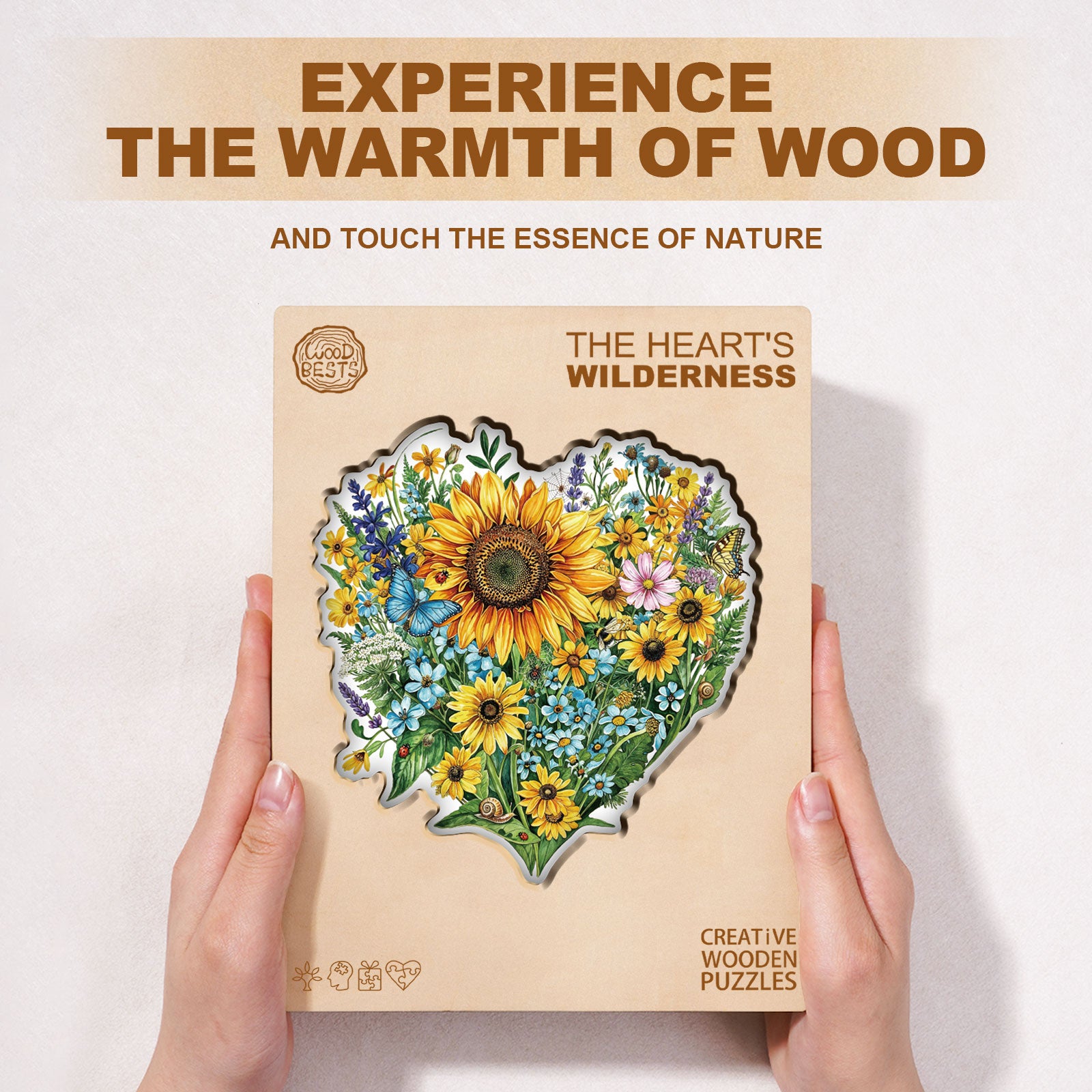The Heart's Wilderness Wooden Jigsaw Puzzle