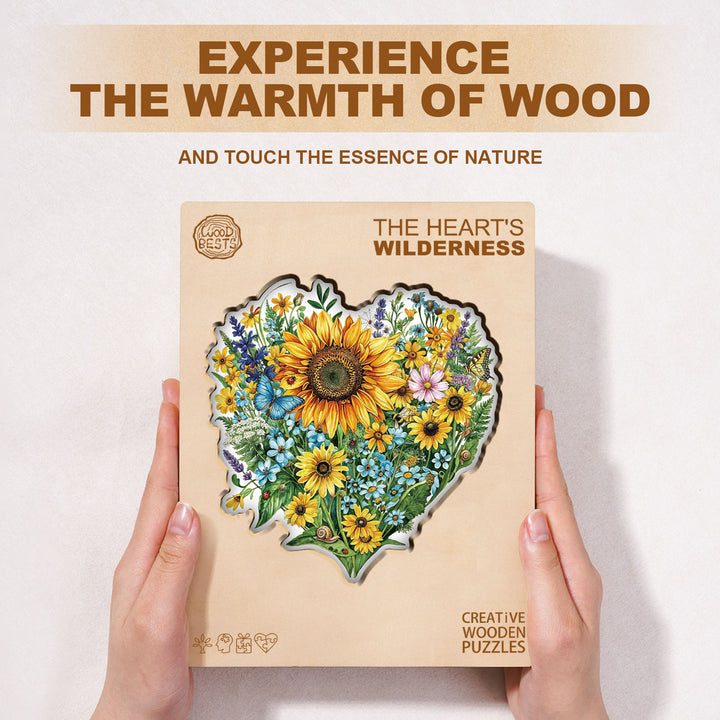 The Heart's Wilderness Wooden Jigsaw Puzzle