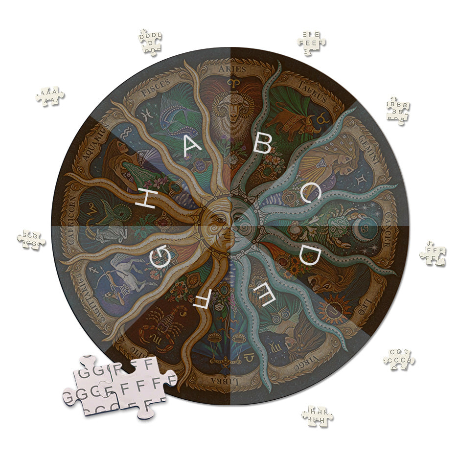 Constellation Horoscope 1000 Piece Puzzle
