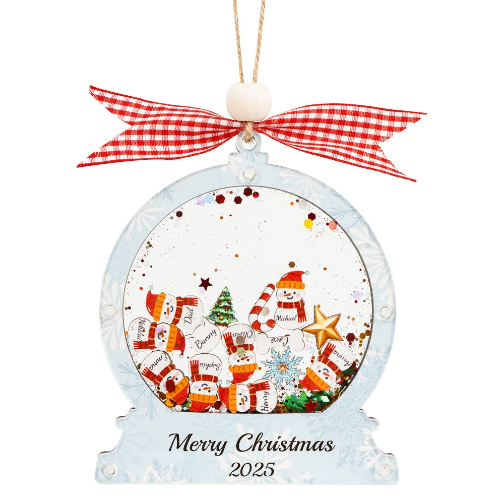 Christmas Rocking Pendant Gift-Snow Man