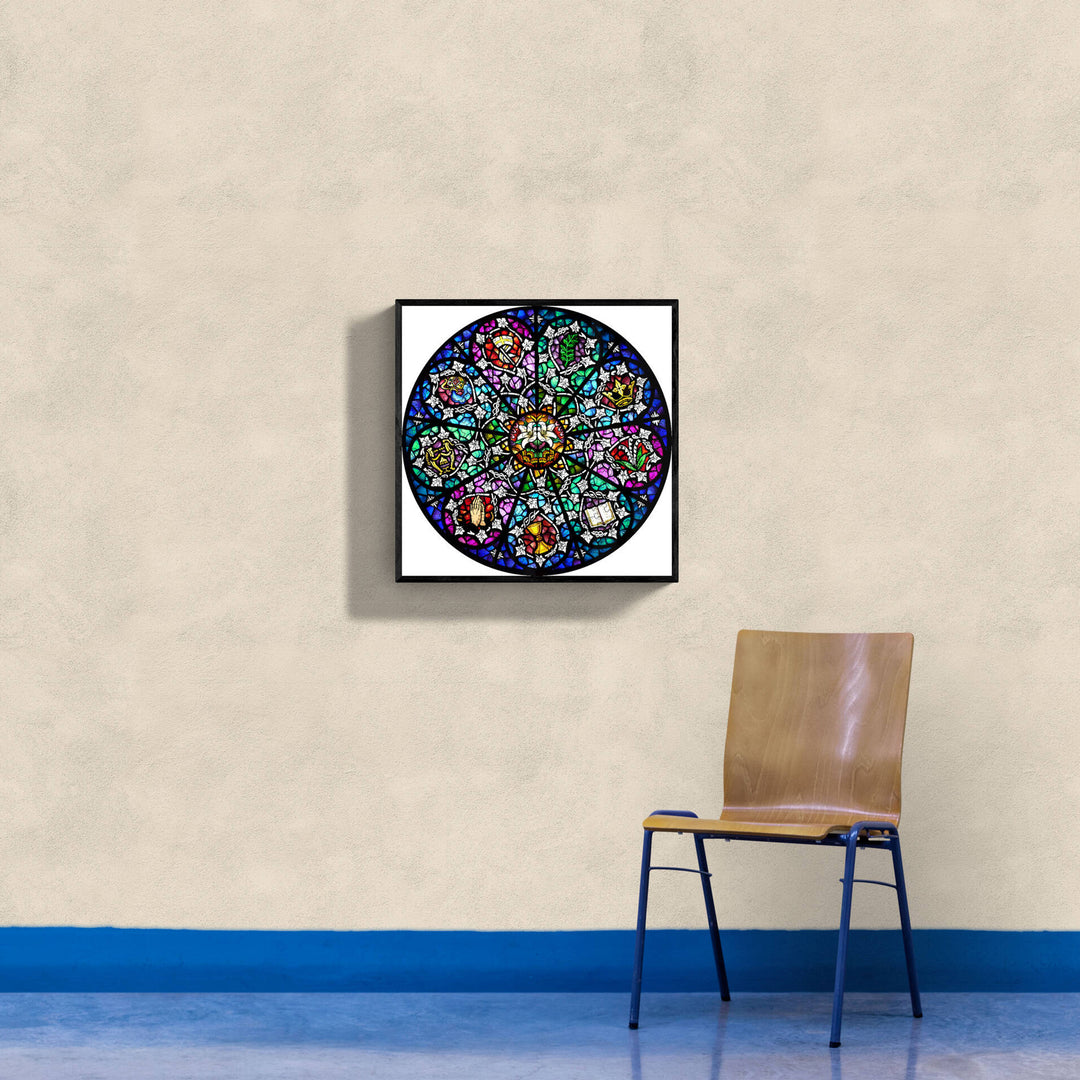 Rose Window Wooden Jigsaw Puzzle