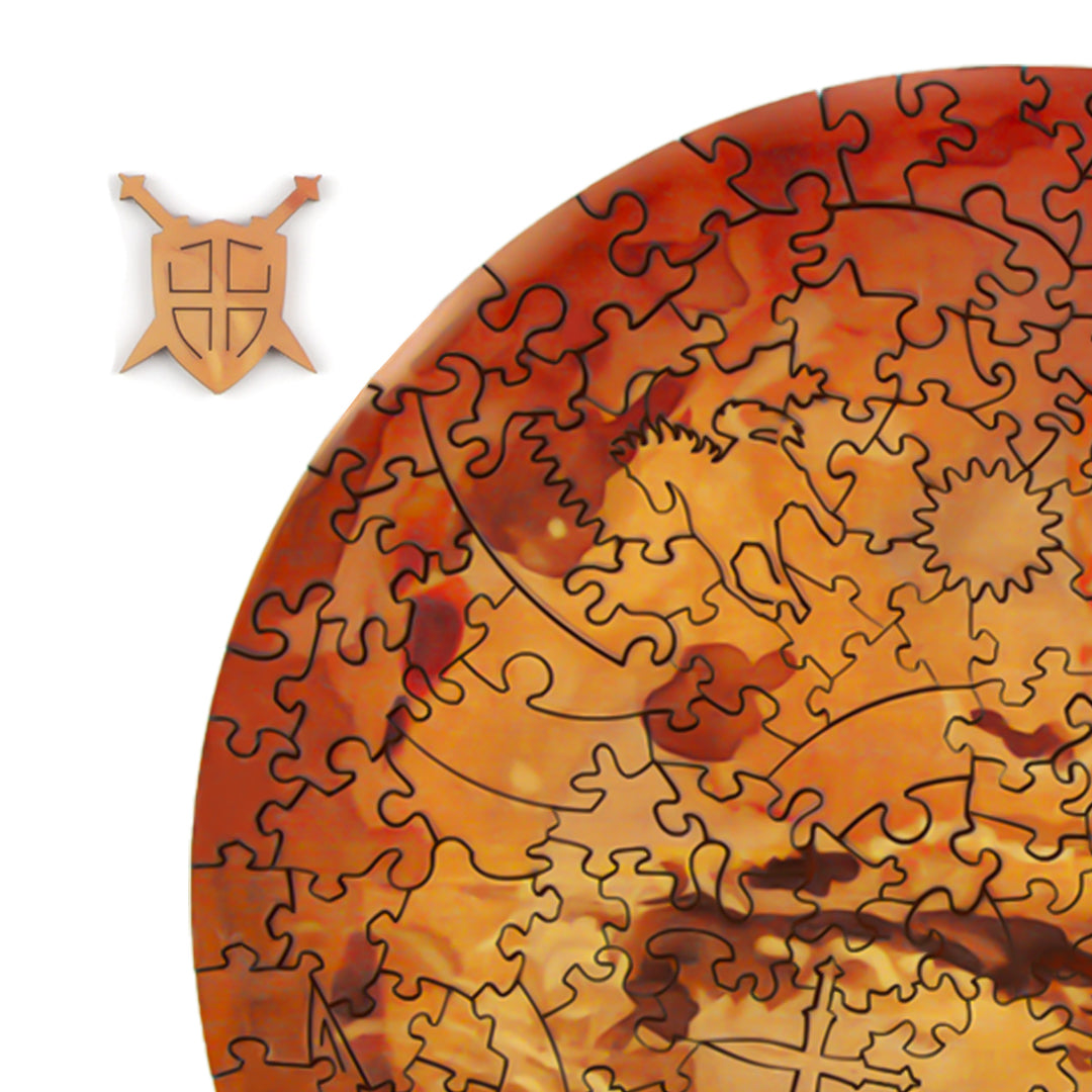 Space Planet Wooden Jigsaw Puzzle