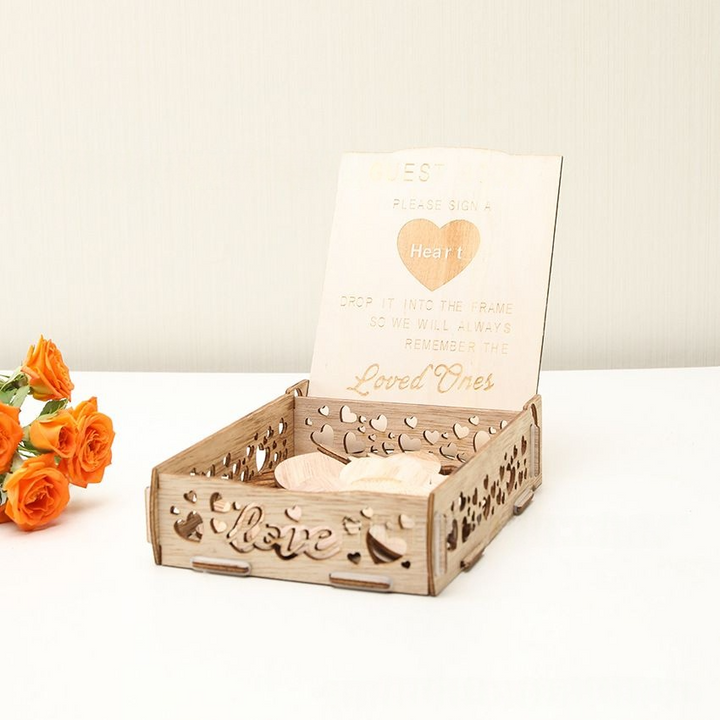 Wedding Customized Wooden Love Message Board & Wedding Decoration