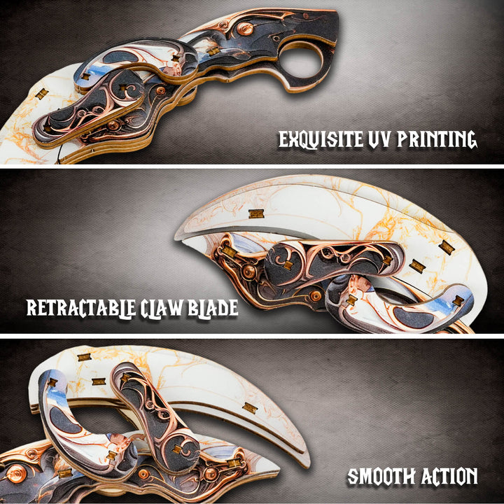Gilded Claw – DIY 3D Knife Prop Kit