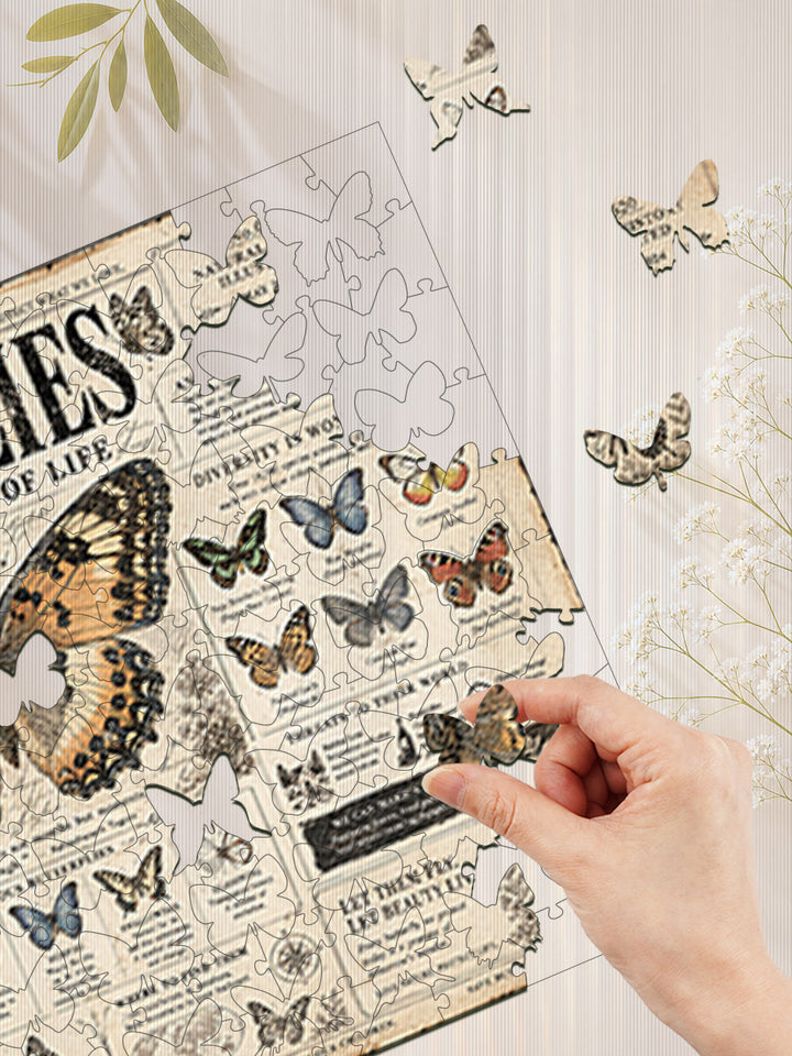 Butterfly Journa - Morphing Lenticular Puzzle