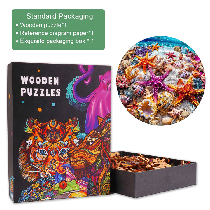 Starfish Wooden Jigsaw Puzzle