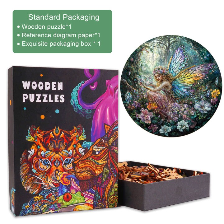 Magic Fairy Wooden Jigsaw Puzzle