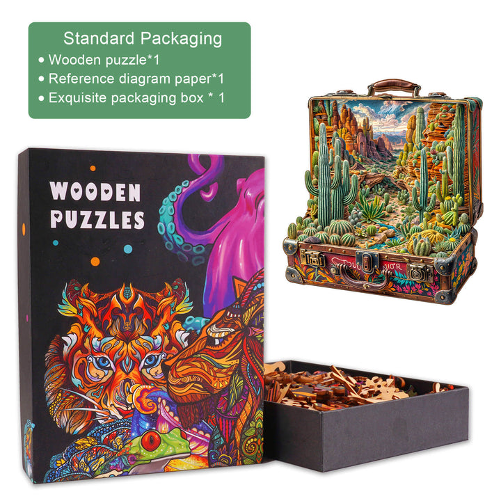 Desert Odyssey-1 Wooden Jigsaw Puzzle