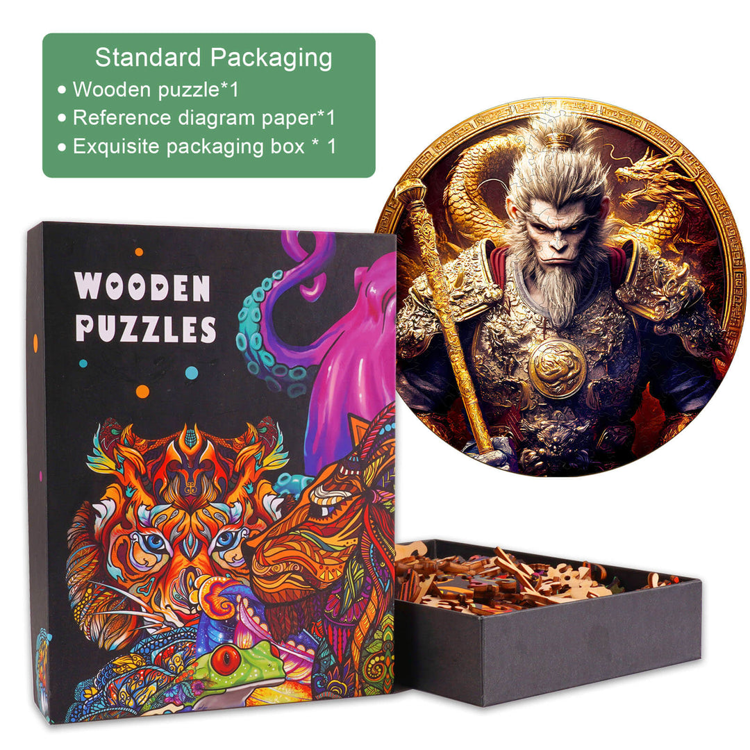 Wu Kong -1 Wooden Jigsaw Puzzle