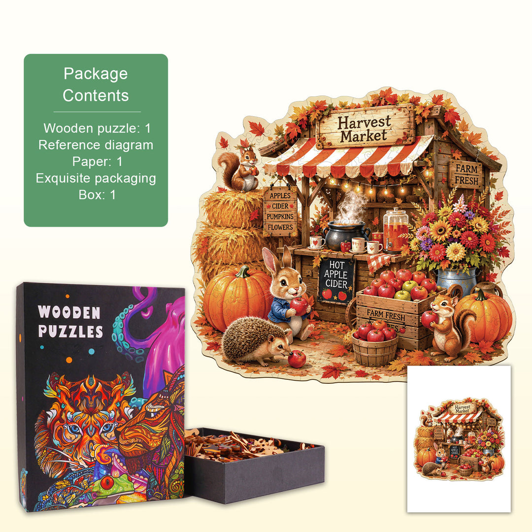 Apple Corner Wooden Jigsaw Puzzle