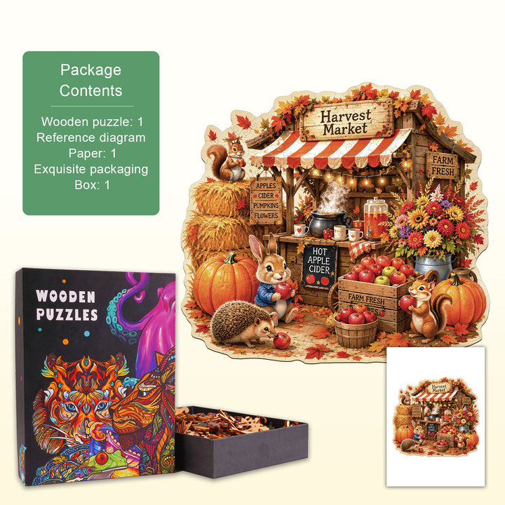 Apple Corner Wooden Jigsaw Puzzle