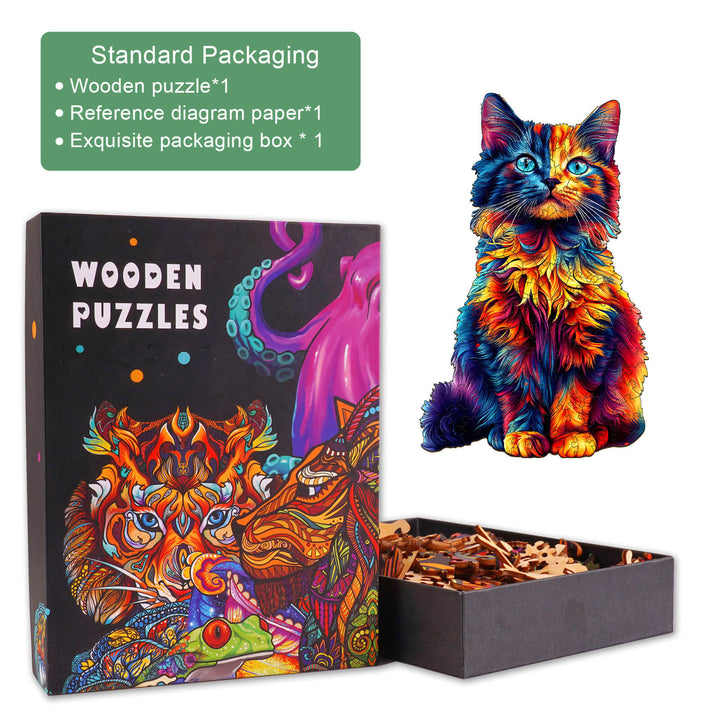 Colorful Dragon-Li-2 Wooden Jigsaw Puzzle