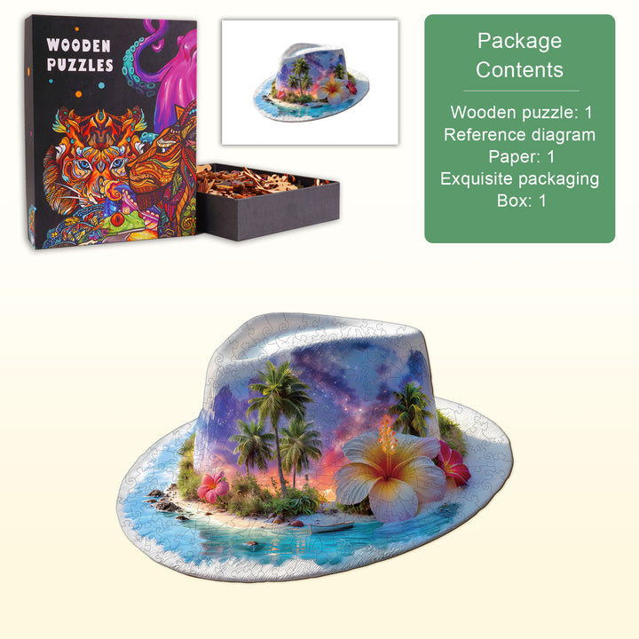 Paradise Cove Wooden Jigsaw Puzzle