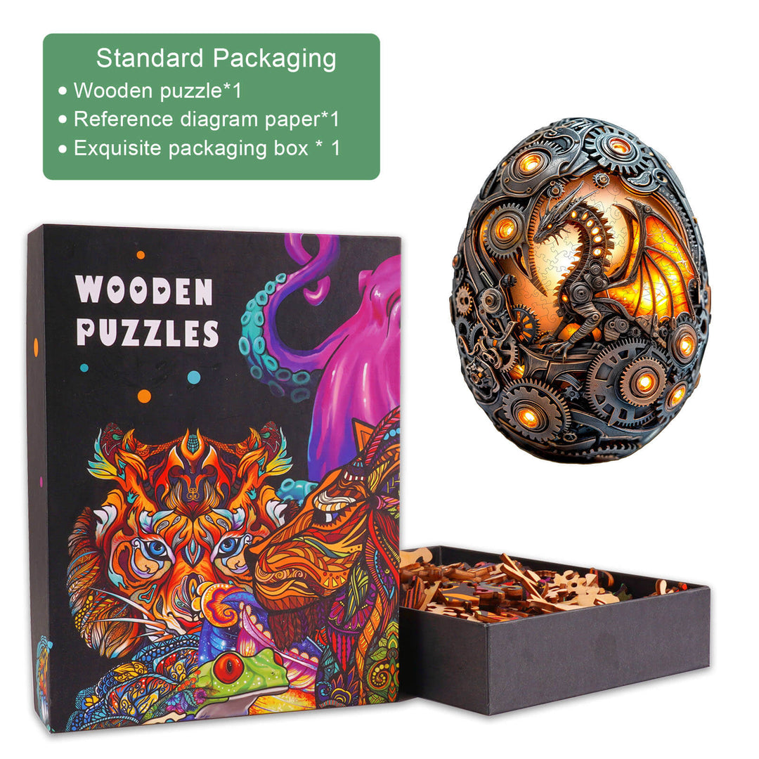 Puzzle en bois Dragon