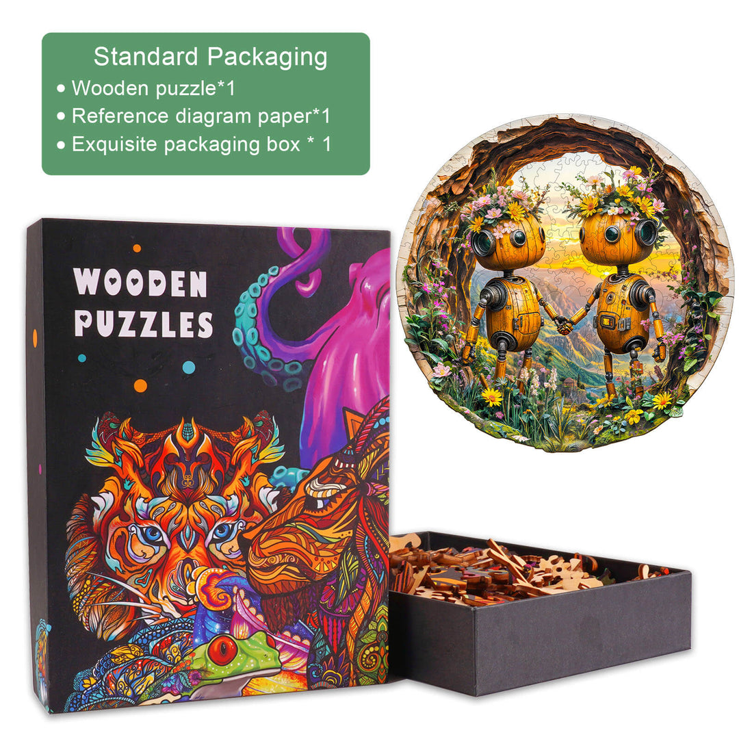 Puzzle en bois Dragon