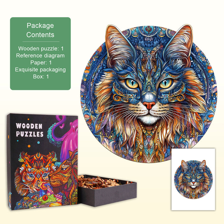 Royal Whiskers Wooden Jigsaw Puzzle