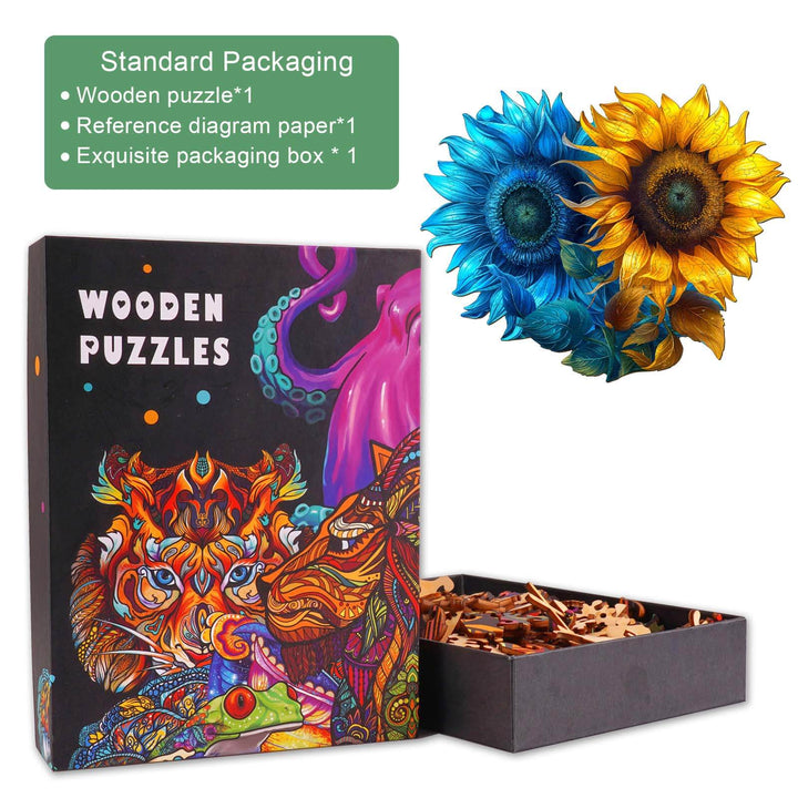 Puzzle en bois Sonate de tournesol