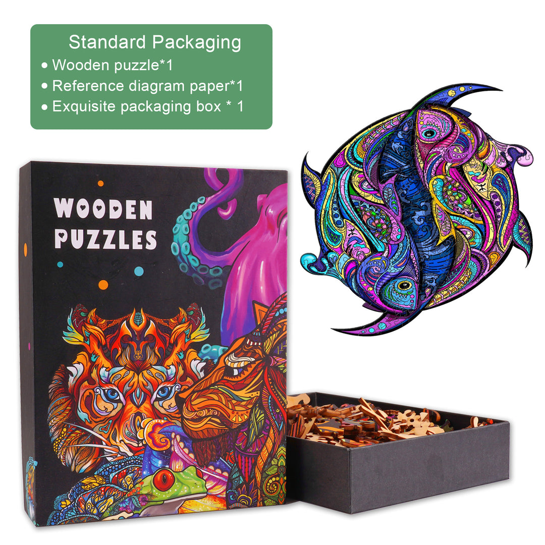 12 Constellation Signs-2 Jigsaw Puzzle-Woodbests