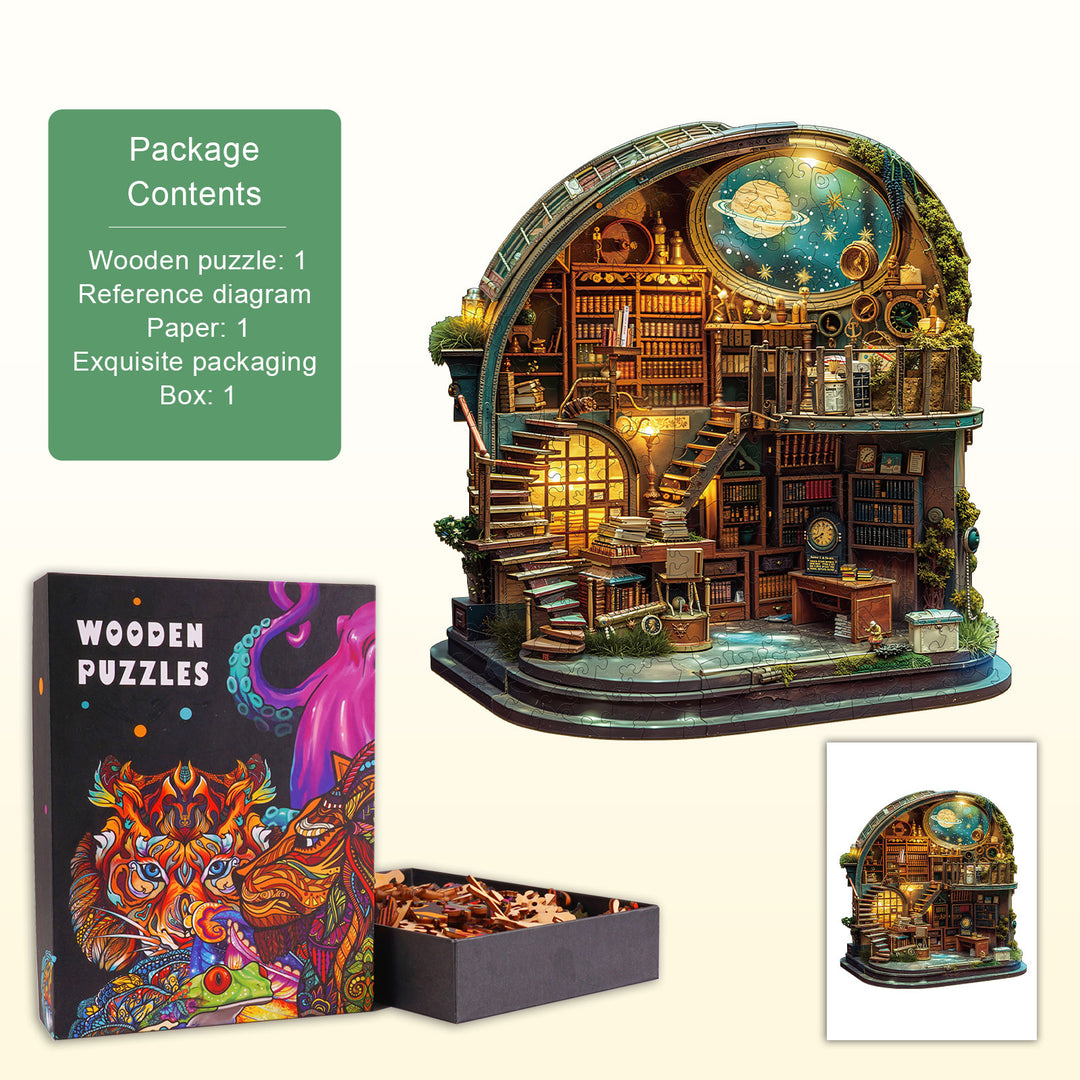 Astral Atelier Wooden Jigsaw Puzzle
