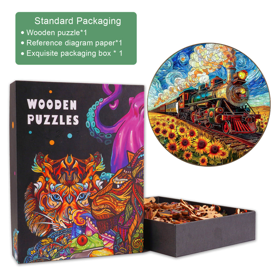 Puzzle en bois Dragon