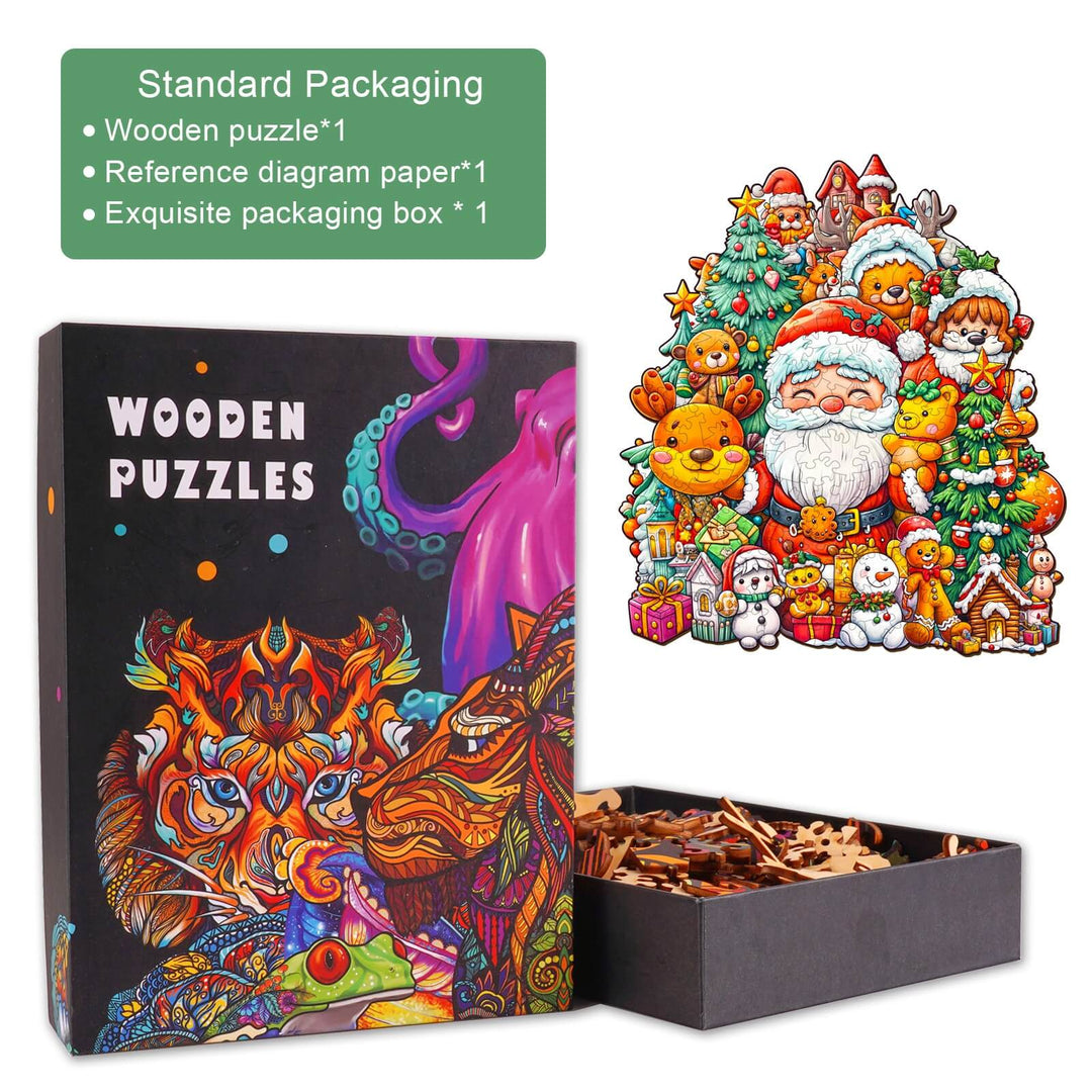 Christmas Cheer-2 Wooden Jigsaw Puzzle - Woodbests