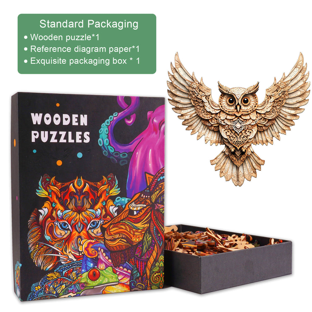 Puzzle en bois Dragon