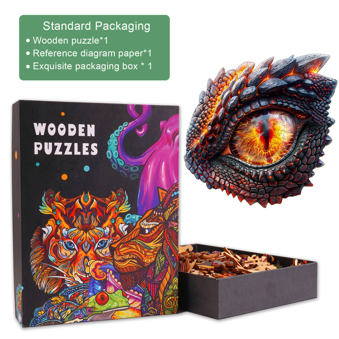 Puzzle en bois Dragon