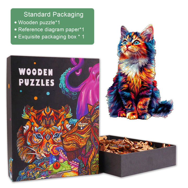 Colorful Dragon-Li-1 Wooden Jigsaw Puzzle