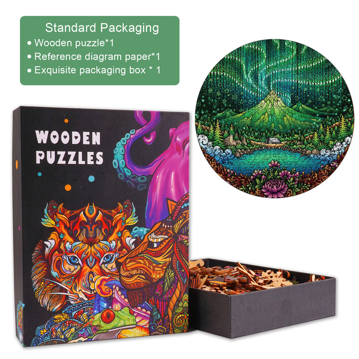Aurora Jigsaw Puzzle - Woodbests