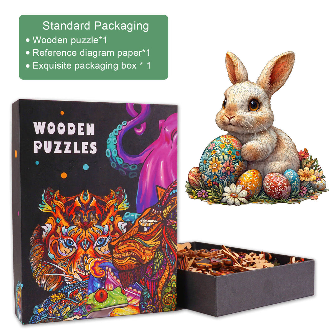 3D Wonderful Easter bunny Jigsaw Puzzle