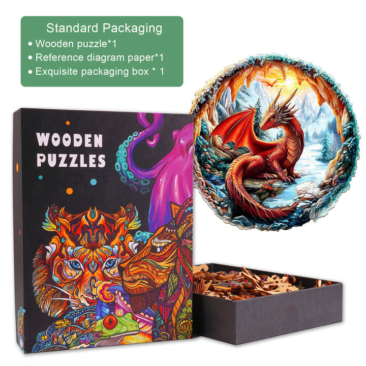 Puzzle en bois du monde fantastique 3D