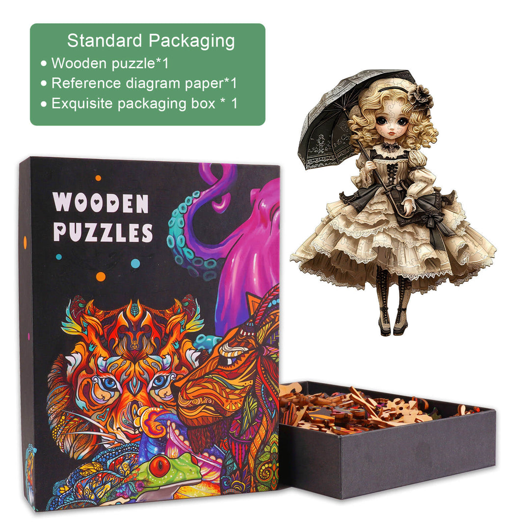 Victorian Doll-1 Wooden Jigsaw Puzzle