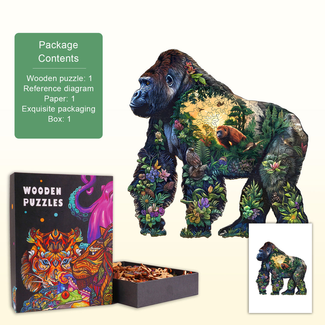 Floral Giant Wooden Jigsaw Puzzle