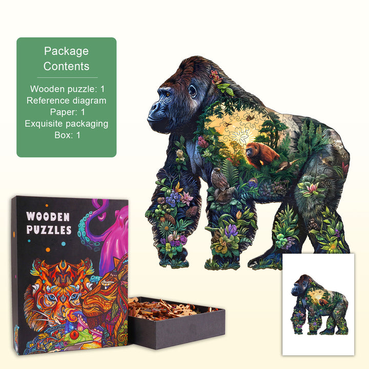 Floral Giant Wooden Jigsaw Puzzle