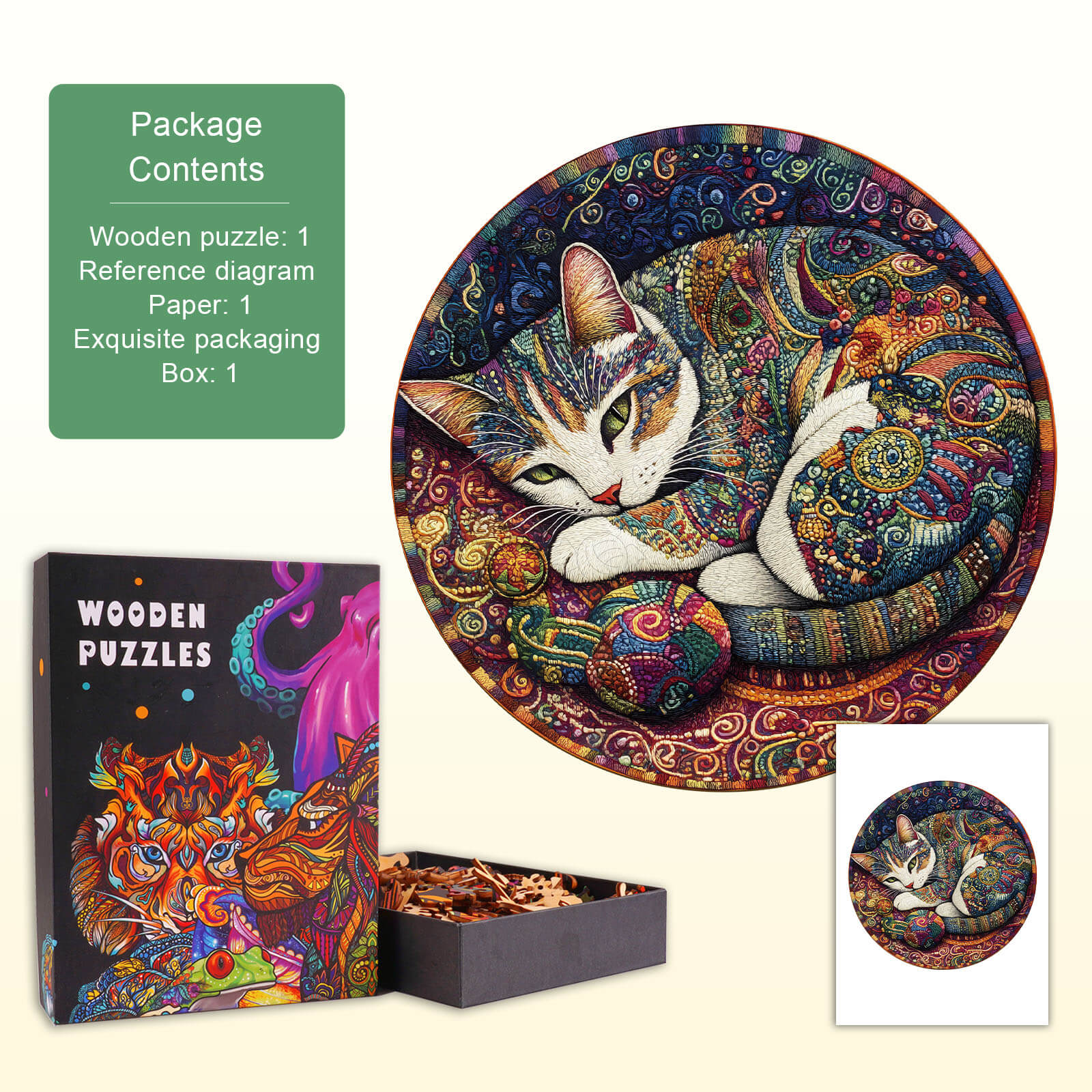 Ornate Dream Wooden Jigsaw Puzzle