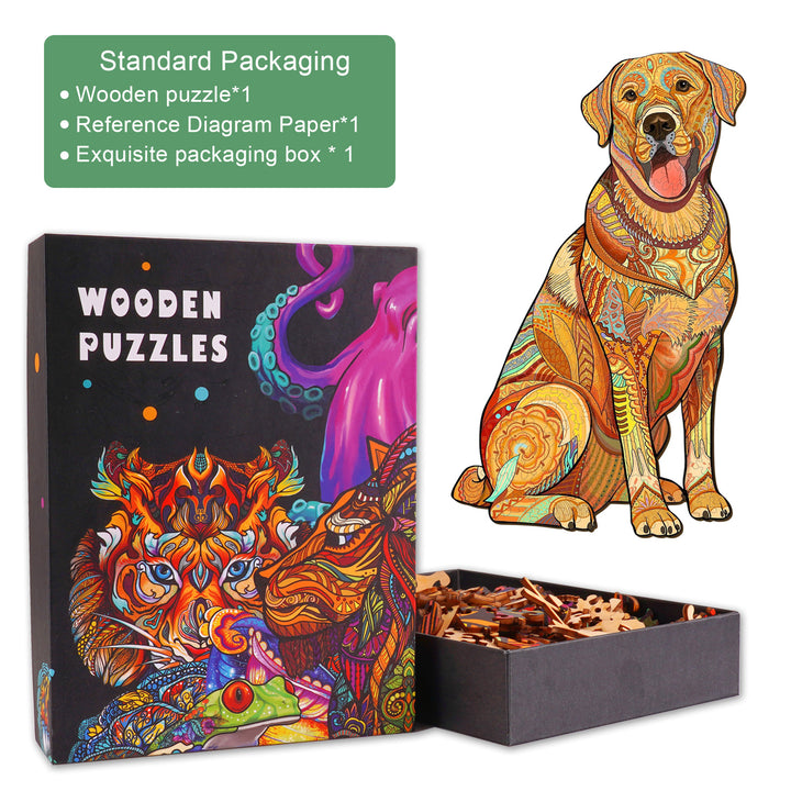 Labrador Wooden Jigsaw Puzzle