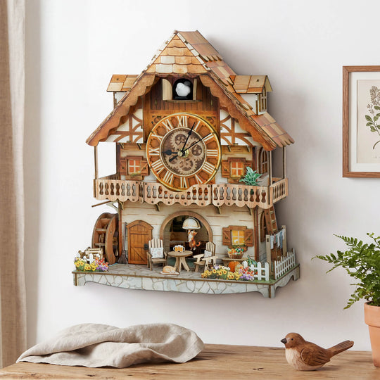 Craft Unique Timepieces: Premium Wooden Puzzle Clocks & 3D Wooden Clock ...