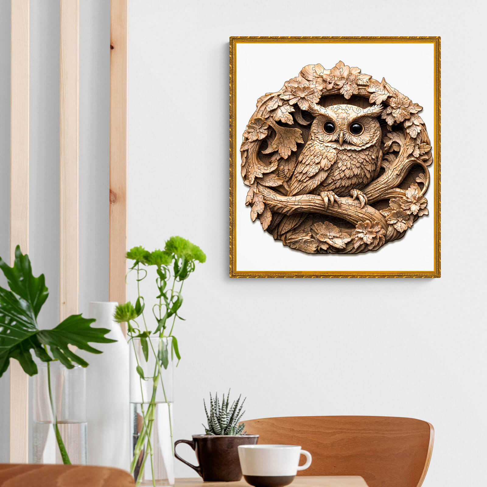 WOODBESTS | 3D Owl-2 Wooden Puzzle – Woodbests