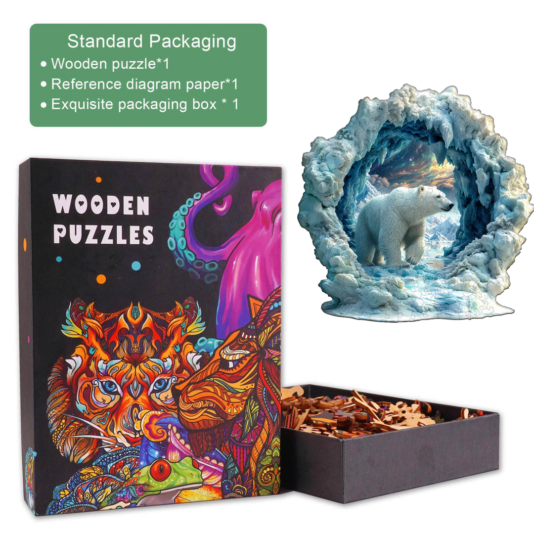 3D Arctic Glory Wooden Jigsaw Puzzle