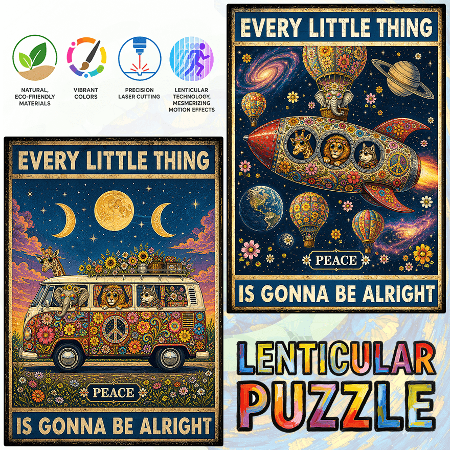 Every Little Thing - Morphing Lenticular Puzzle