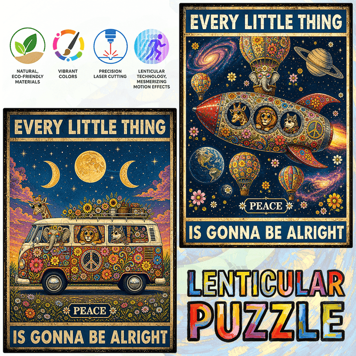 Every Little Thing - Morphing Lenticular Puzzle
