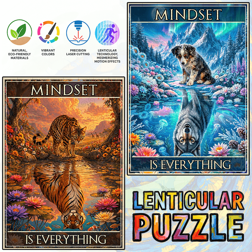 Lake Dream - Morphing Lenticular Puzzle