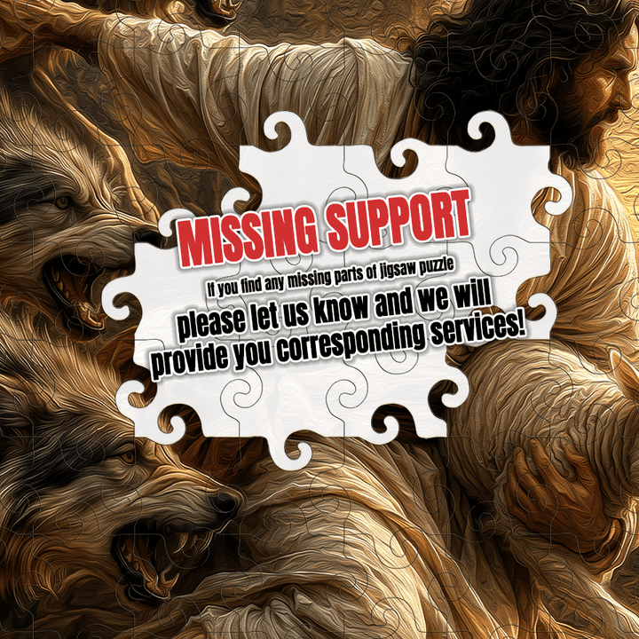 Jesus' sheep - Morphing Lenticular Puzzle