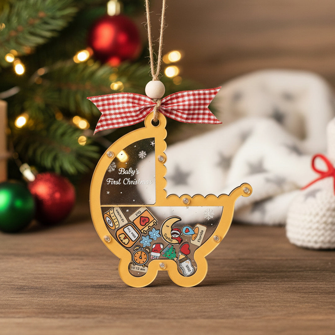 Christmas Baby Rocking Pendant Gift