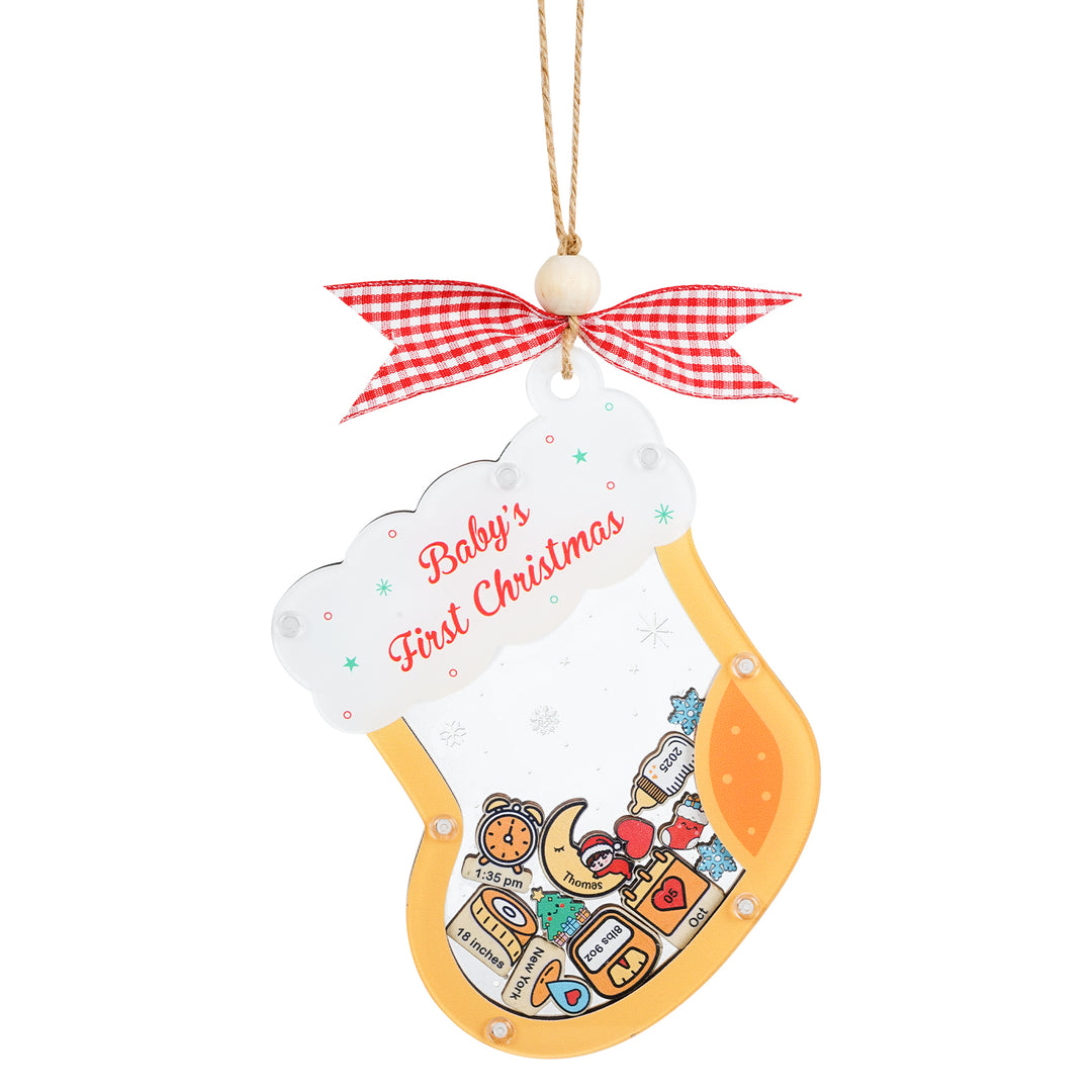 Christmas Baby Rocking Pendant Gift