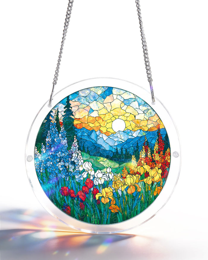 趣味 UVERworld #CONTACT WOODBESTS | Acrylic Jigsaw Puzzle Suncatcher - Dawn Blossom Sea