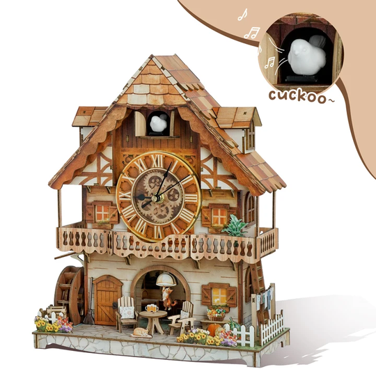Craft Unique Timepieces: Premium Wooden Puzzle Clocks & 3D Wooden Clock ...