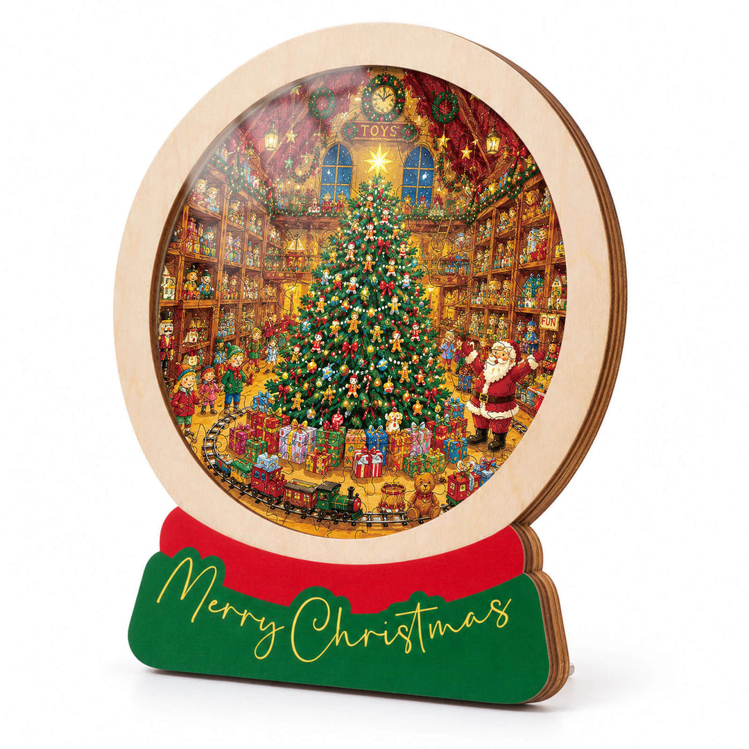 Magnetic Frame Wooden Puzzle - Toymaker's Christmas