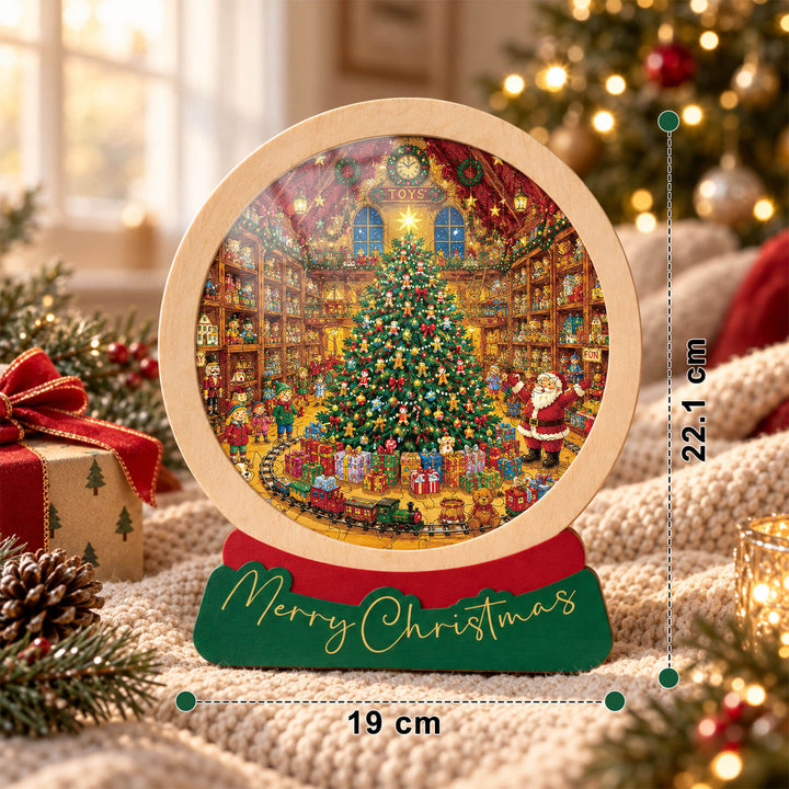 Magnetic Frame Wooden Puzzle - Toymaker's Christmas