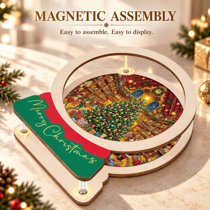 Magnetic Frame Wooden Puzzle - Toymaker's Christmas